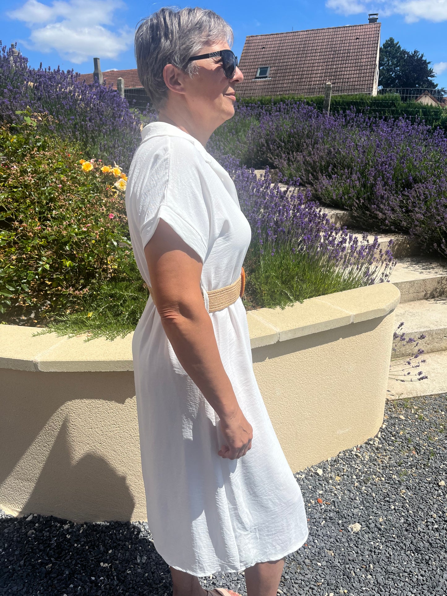 Robe ceinturé