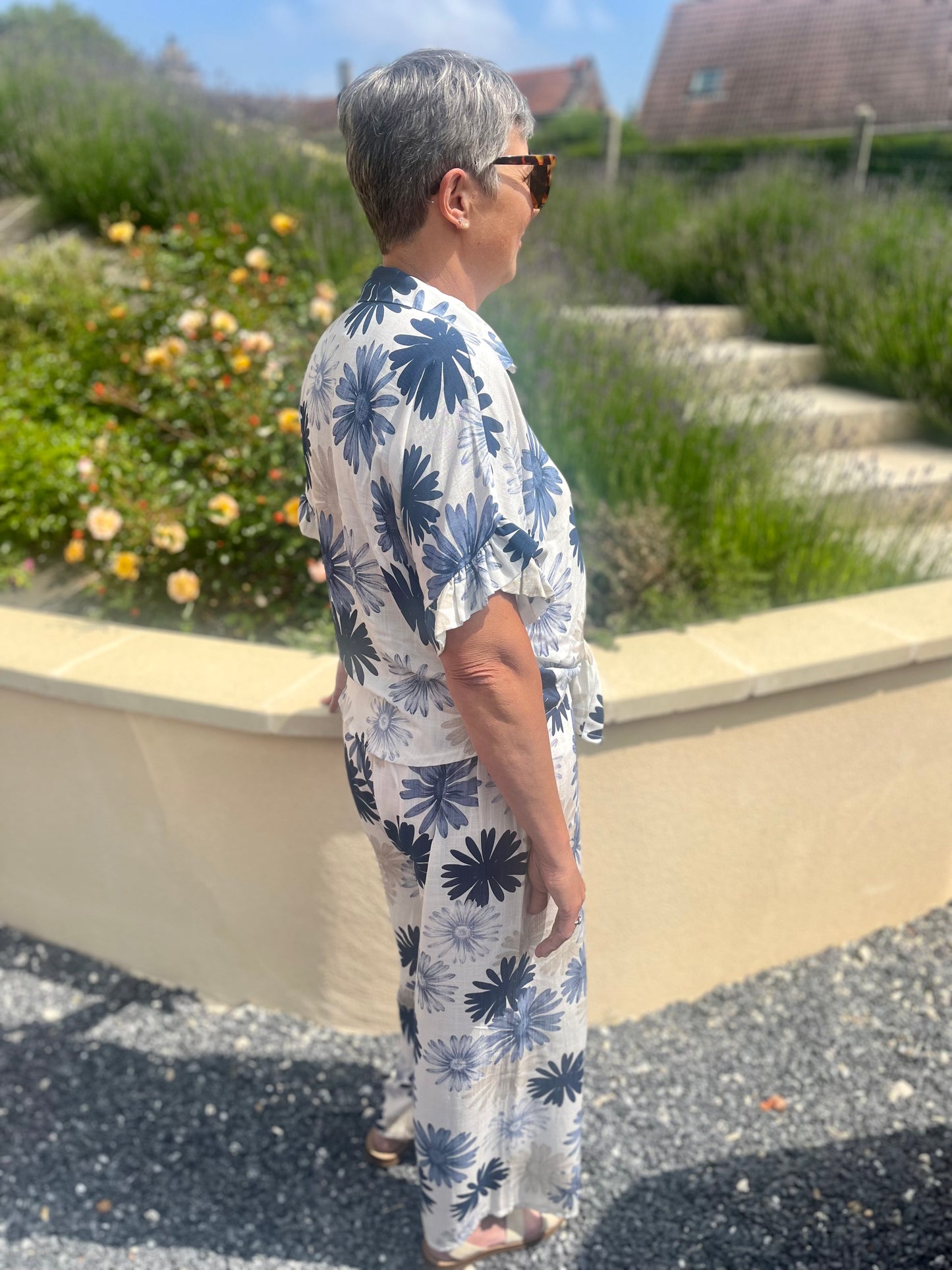 Chemise fleuri tropical