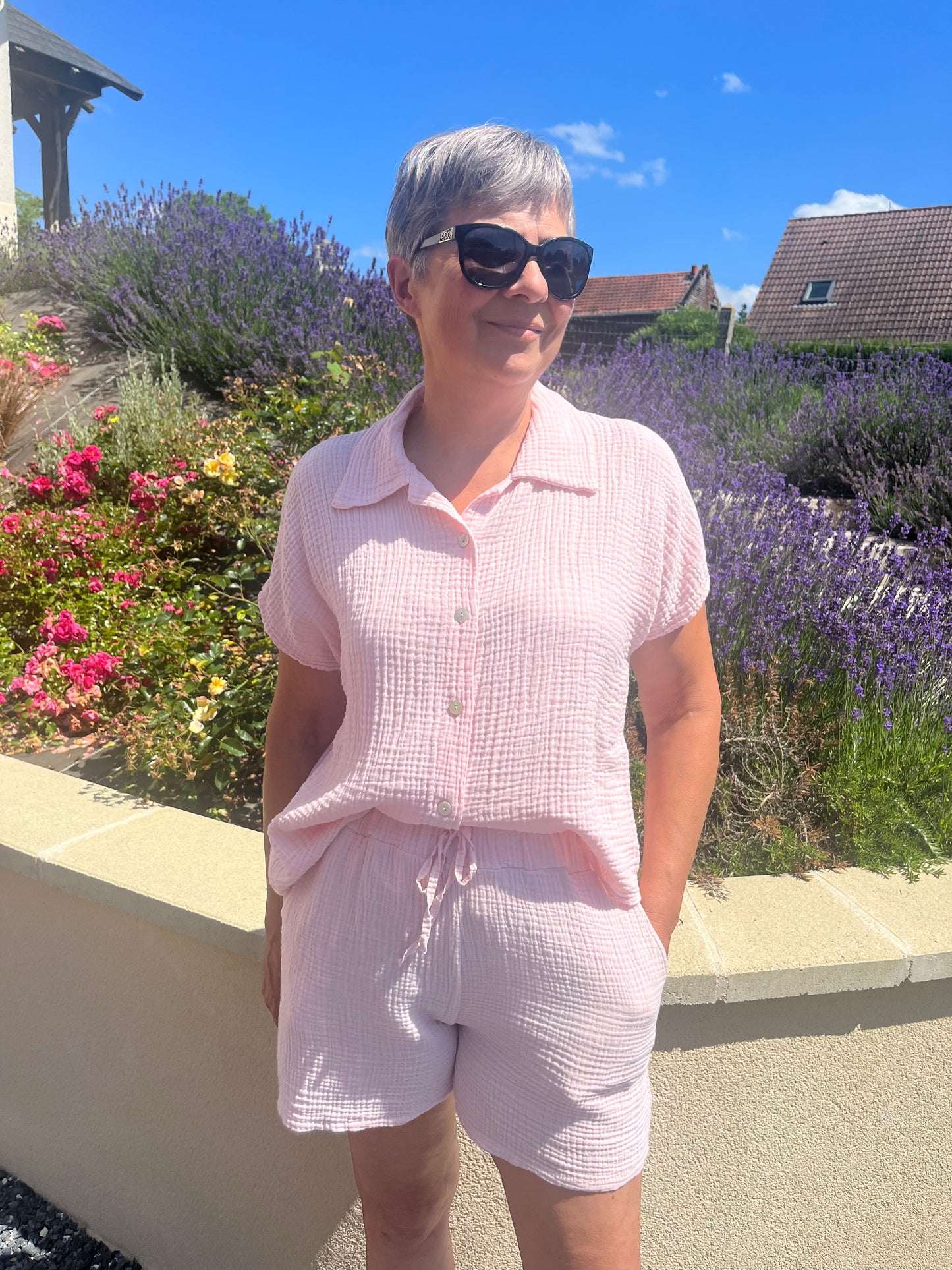 Short gaz de coton