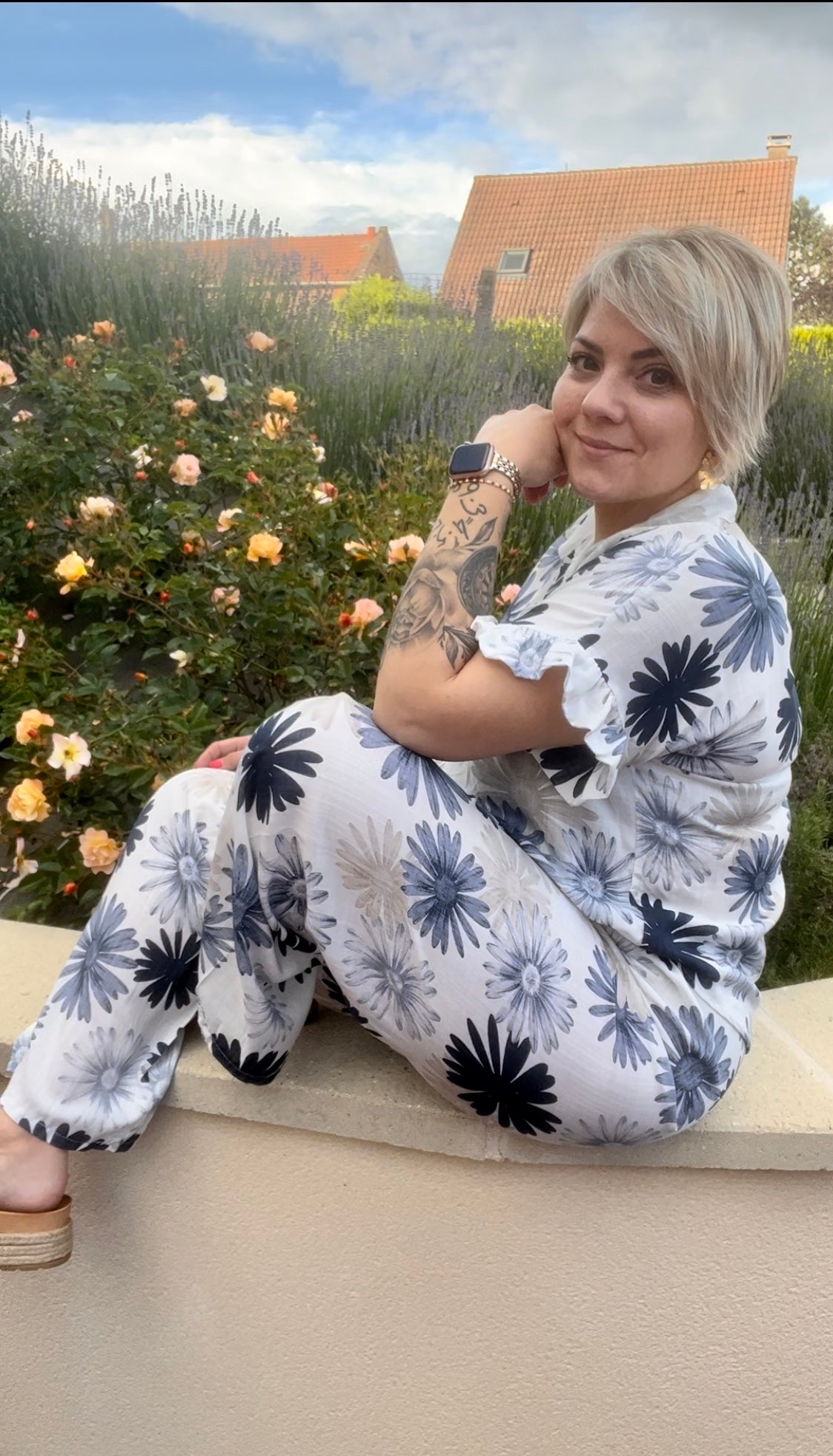 Chemise fleuri tropical