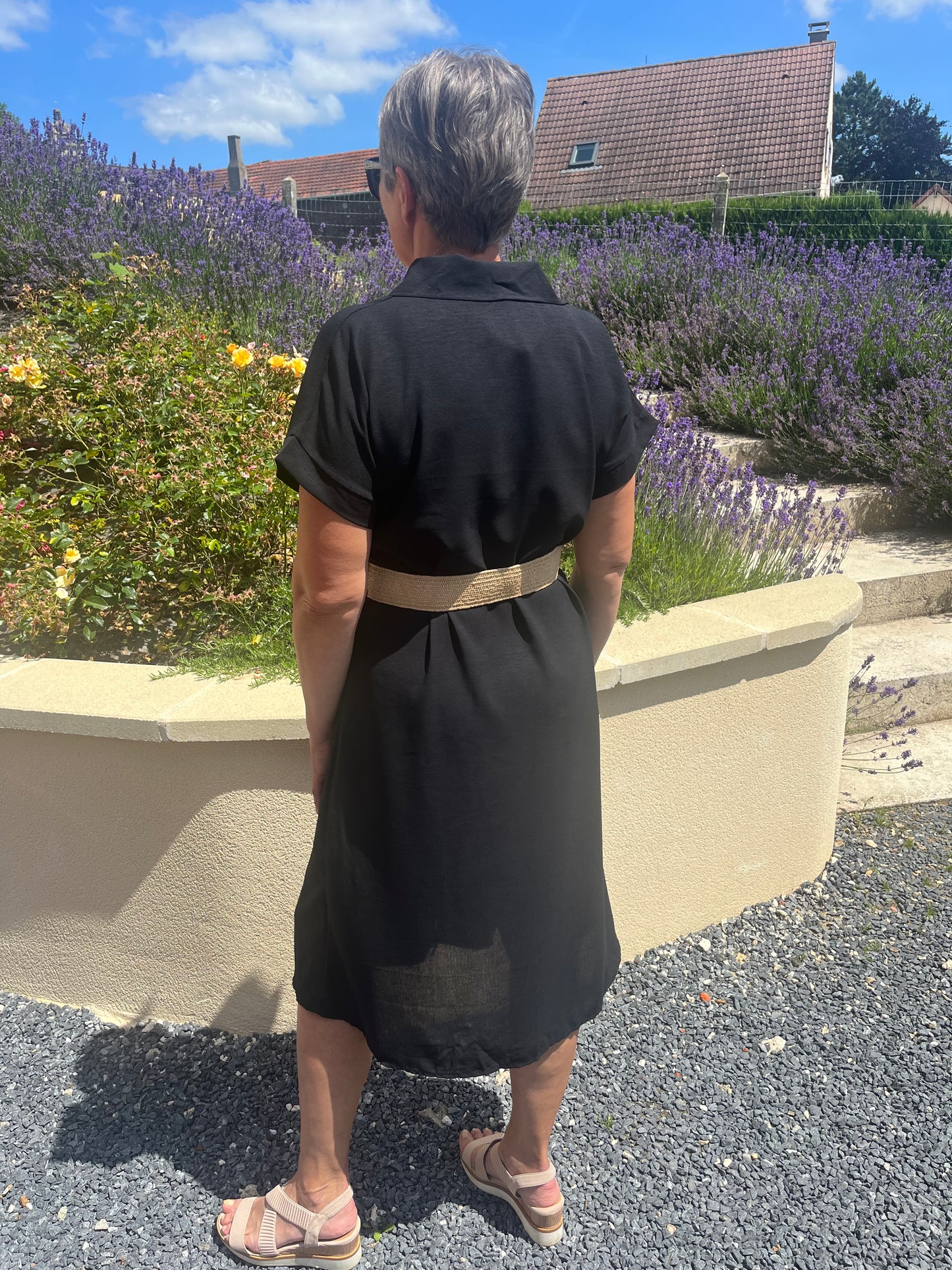 Robe ceinturé
