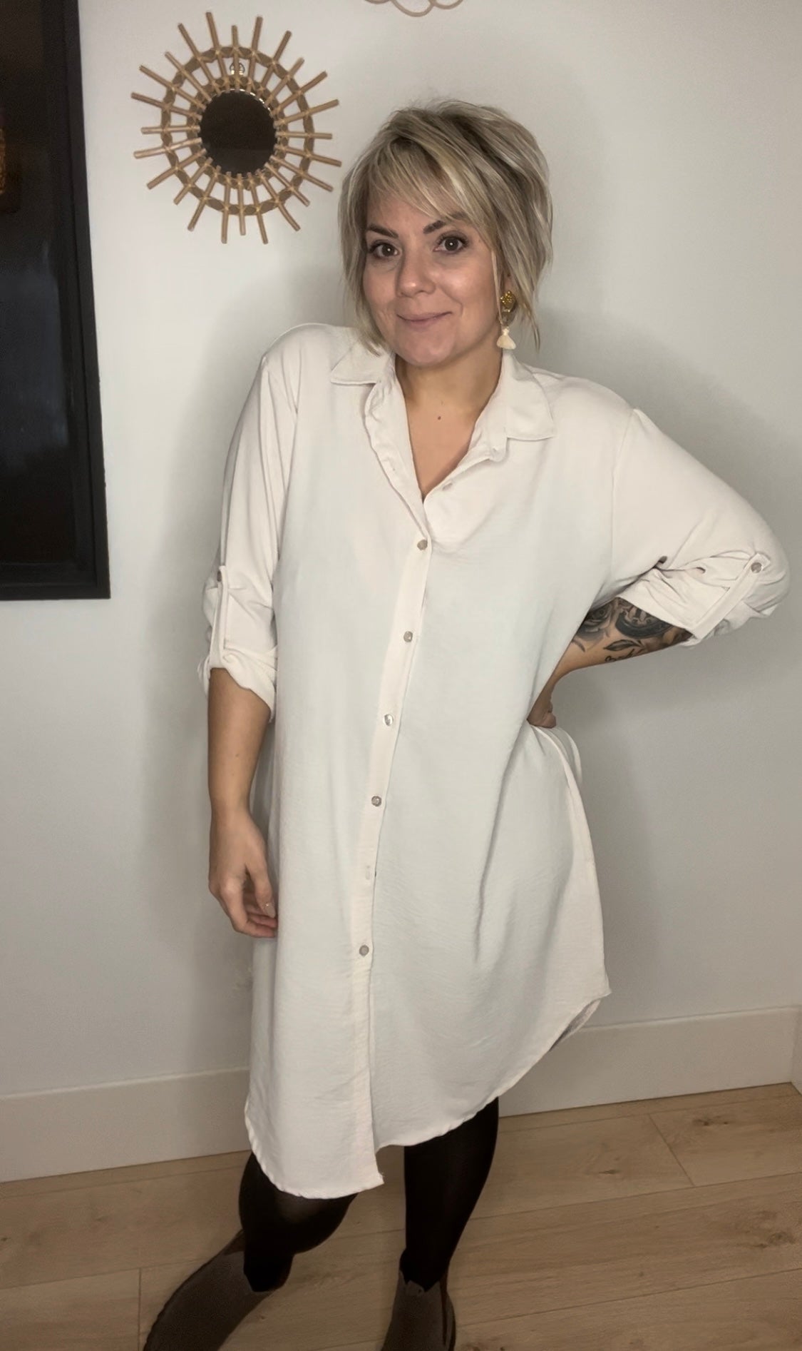 La robe chemise