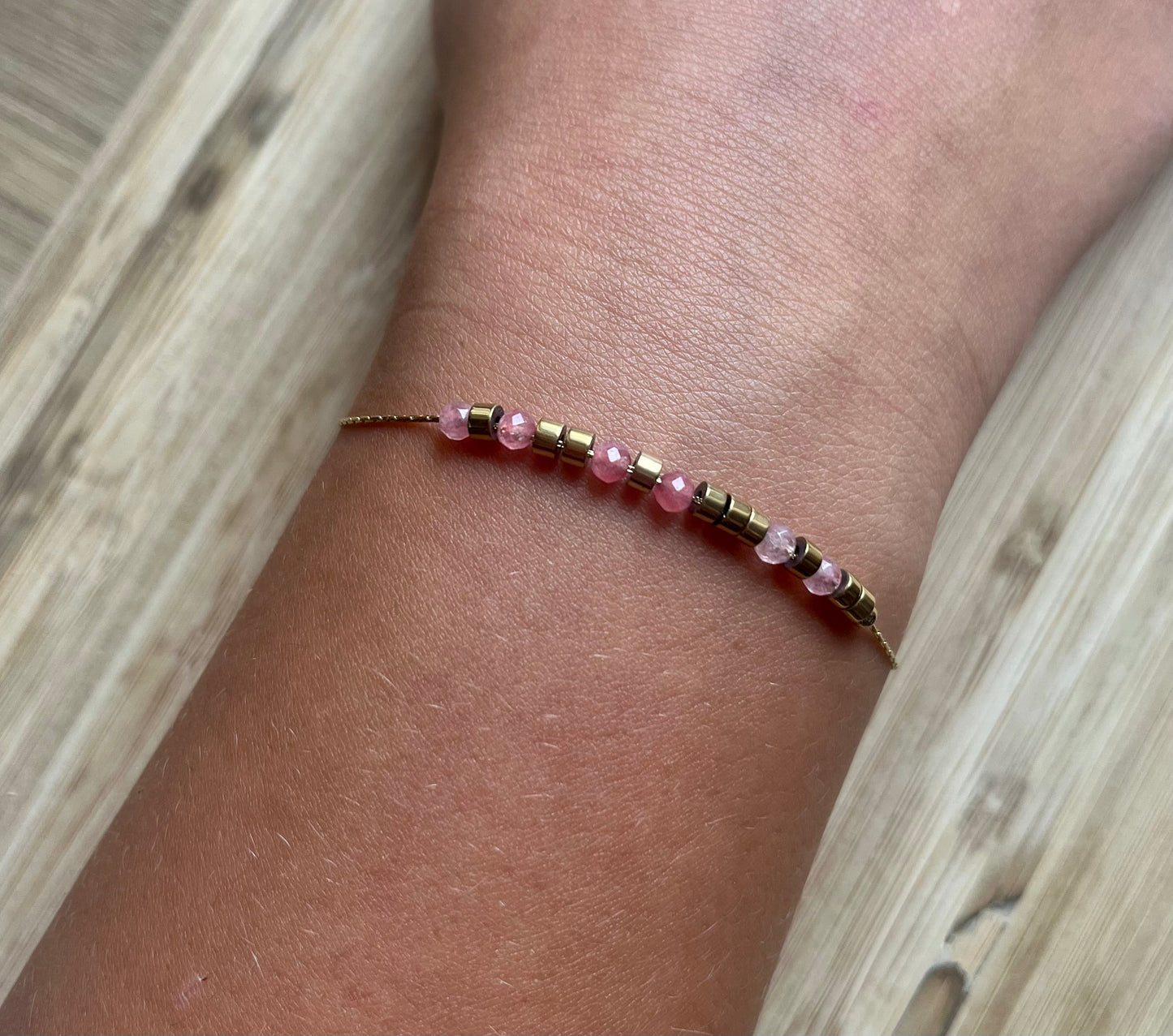 Bracelet perle colorés