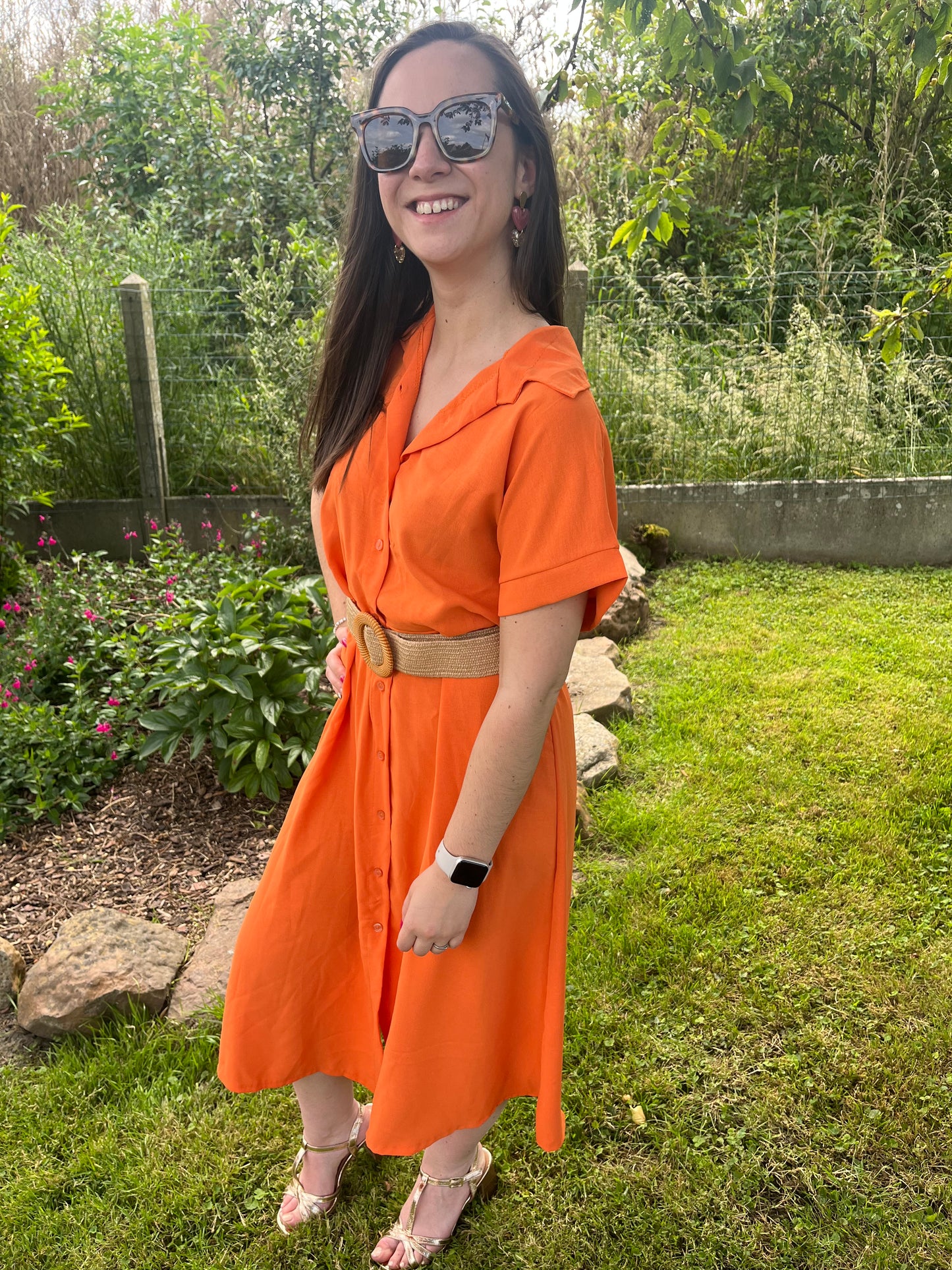 Robe ceinturé