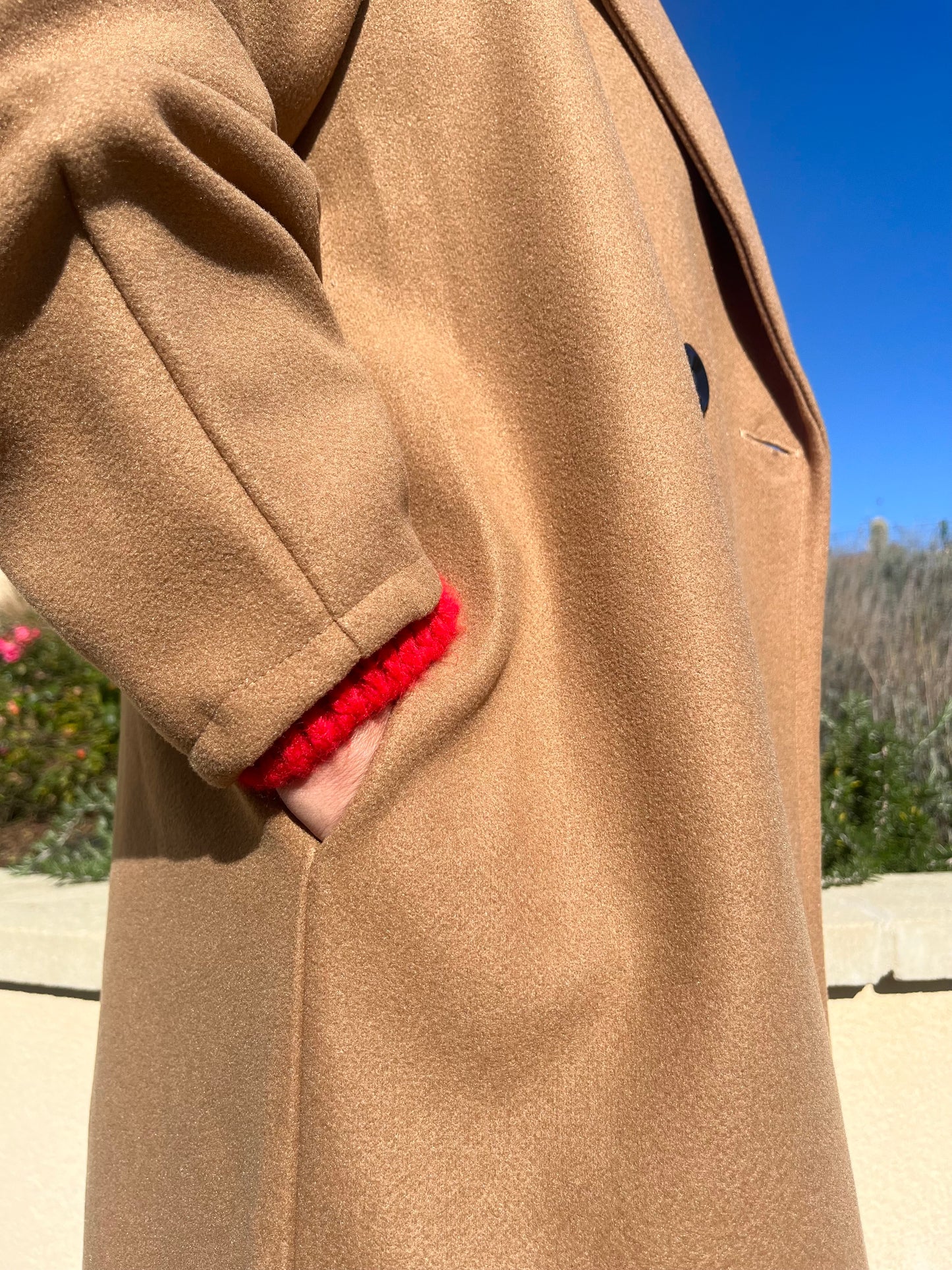 Manteau long loose