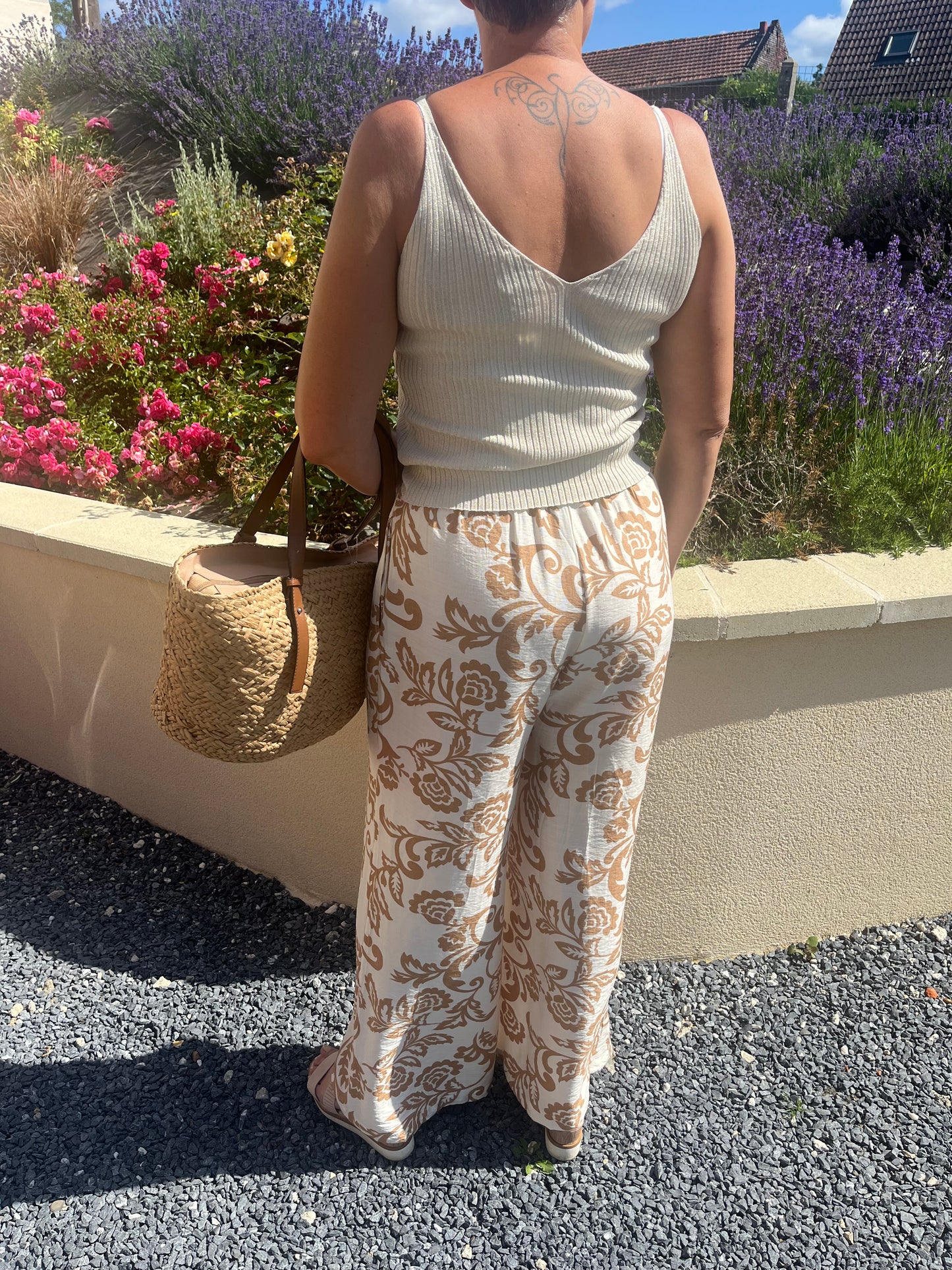 Pantalon palazzo Isa