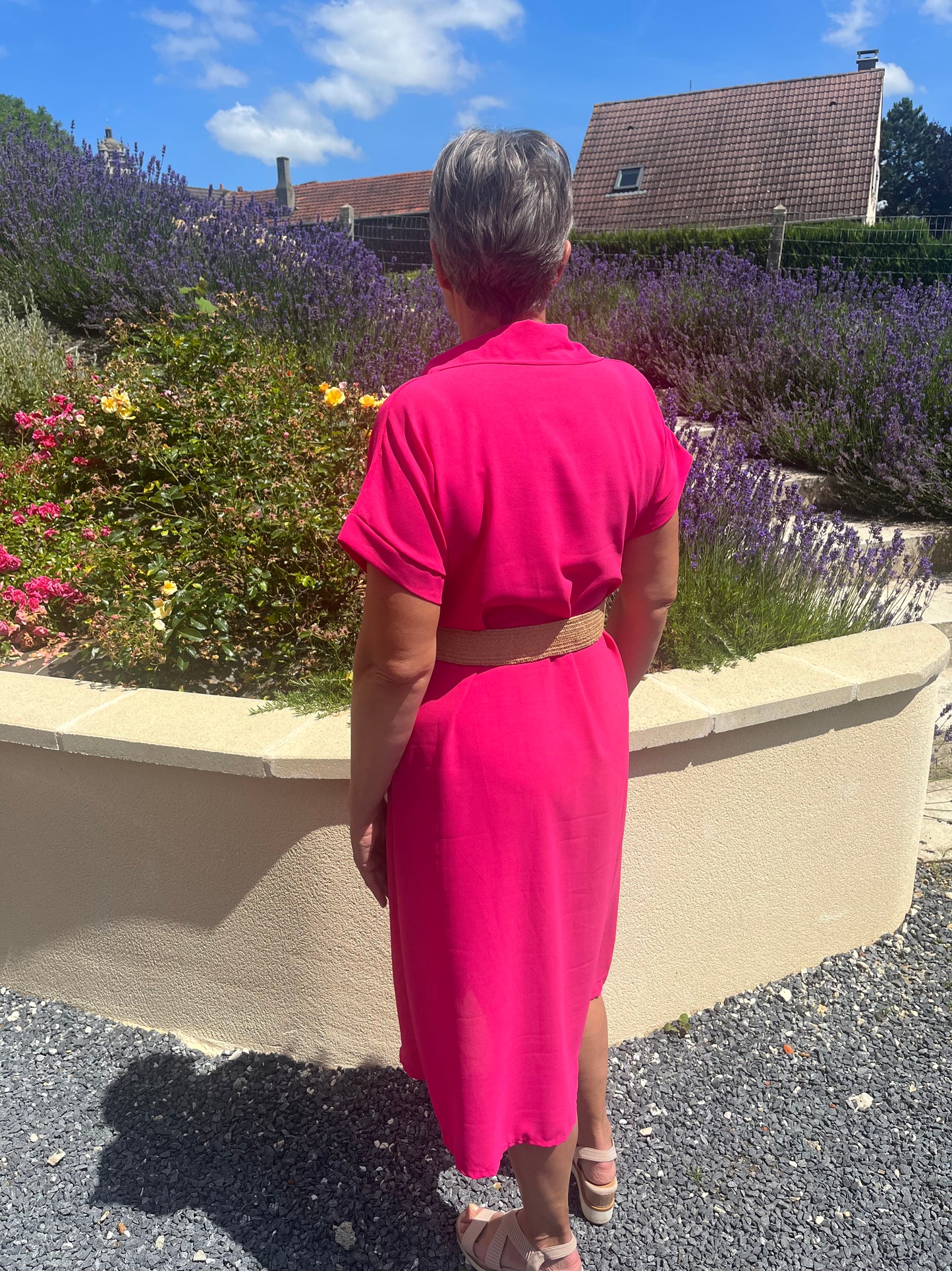 Robe ceinturé