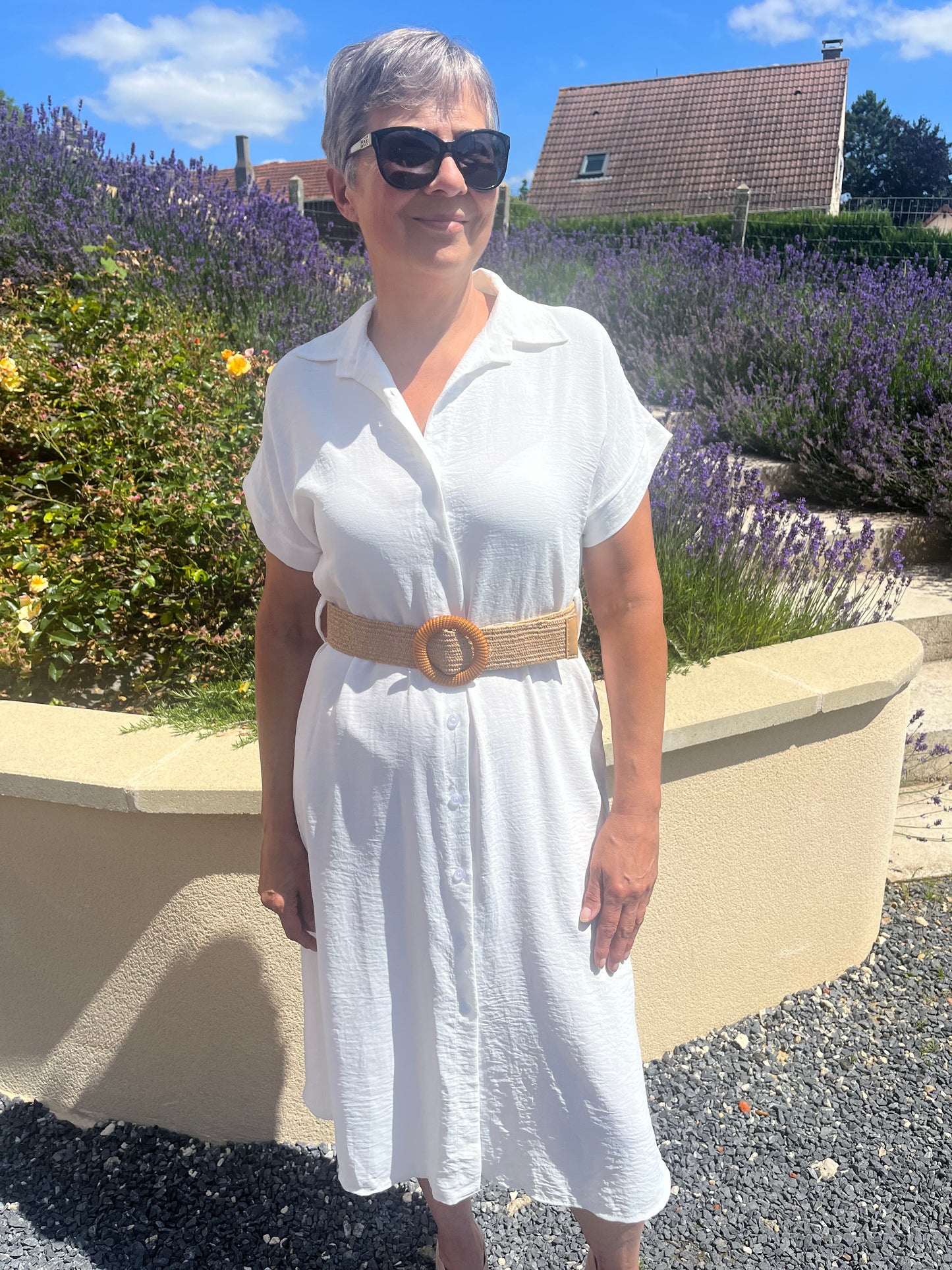 Robe ceinturé