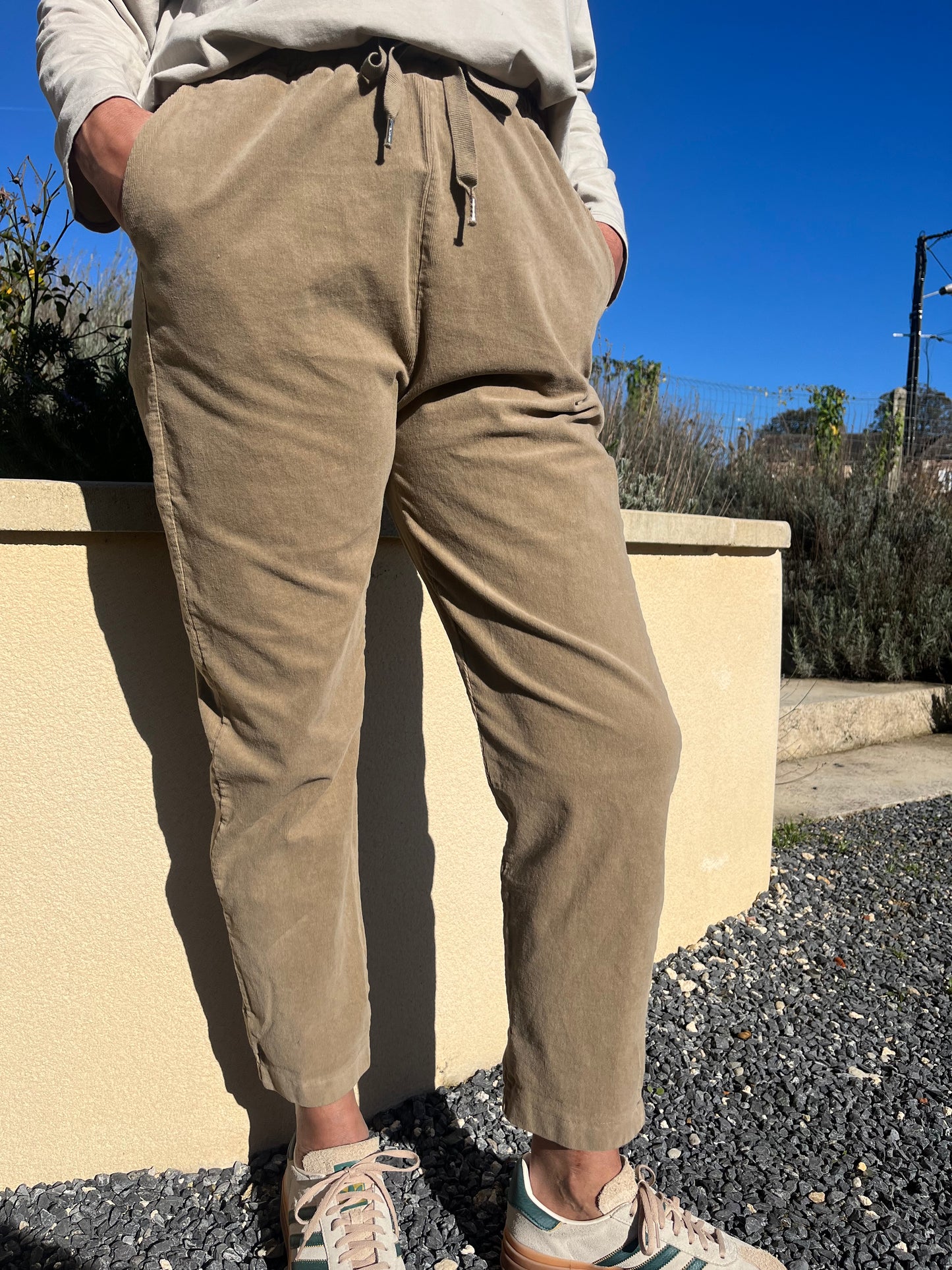 Jogpant beige