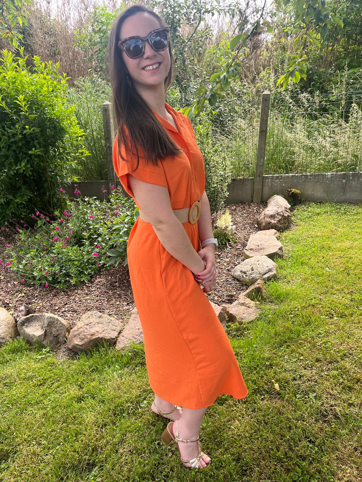 Robe ceinturé