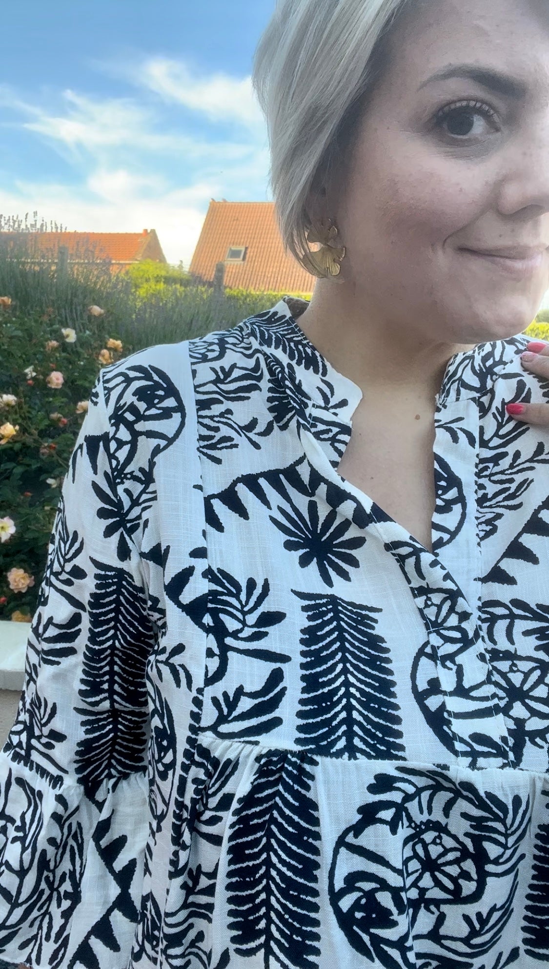 La robe motif aztèque
