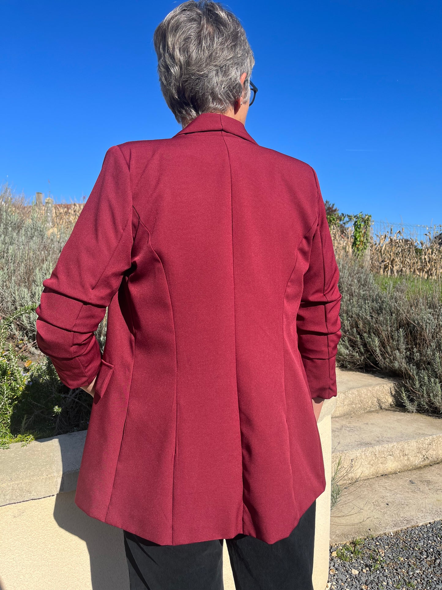 Blazer bordeau
