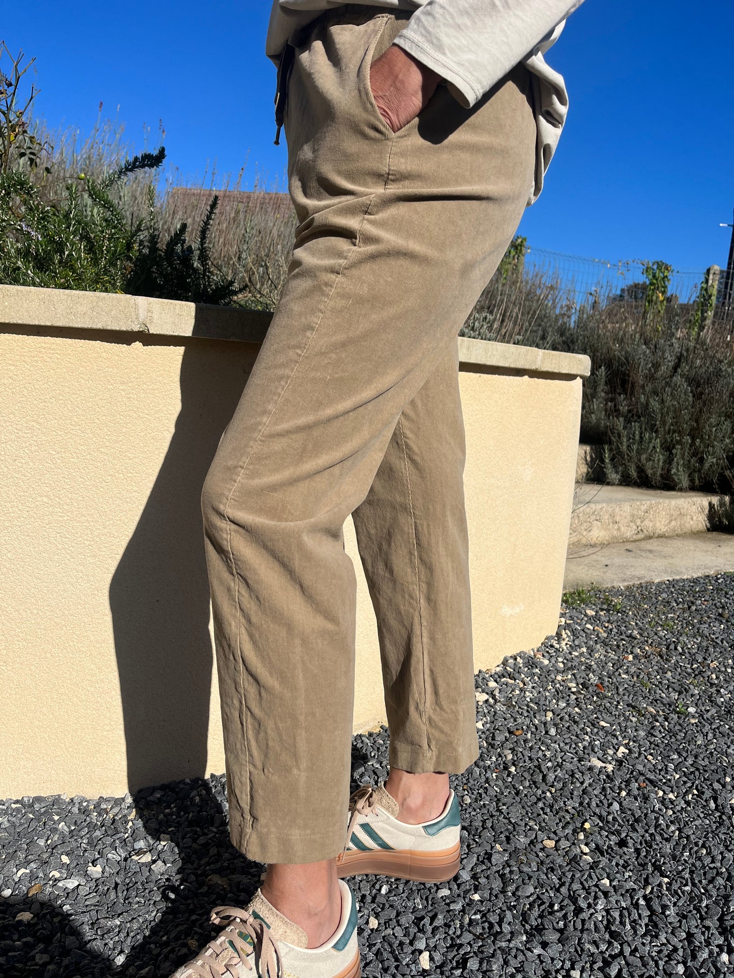 Jogpant beige