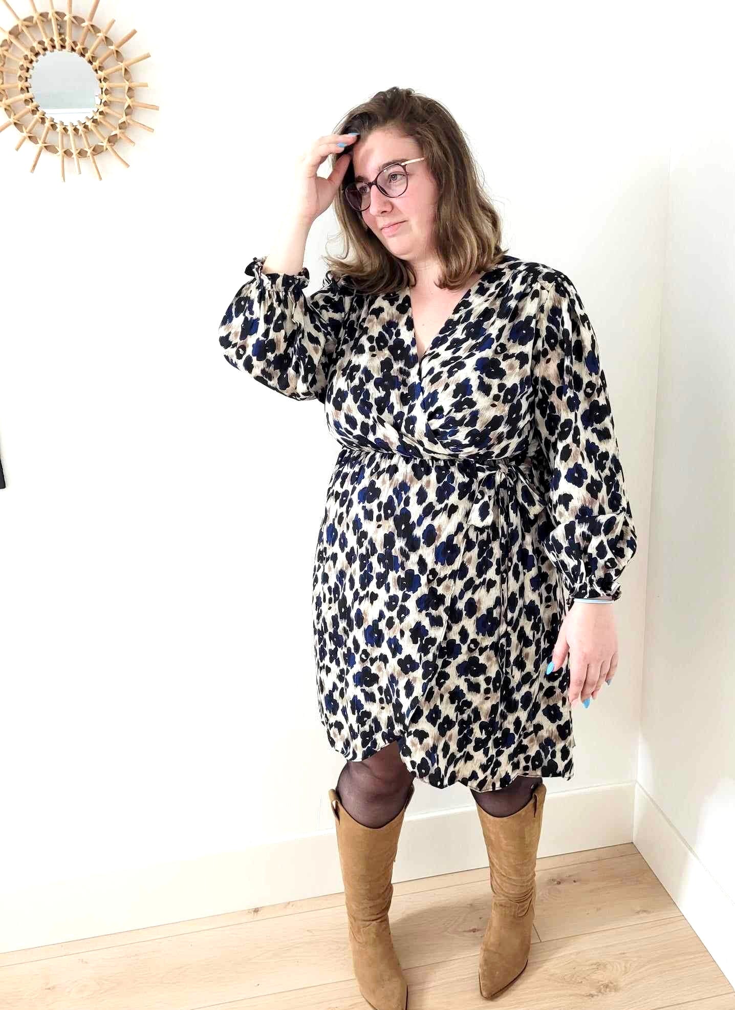 La robe imprimée fleurie