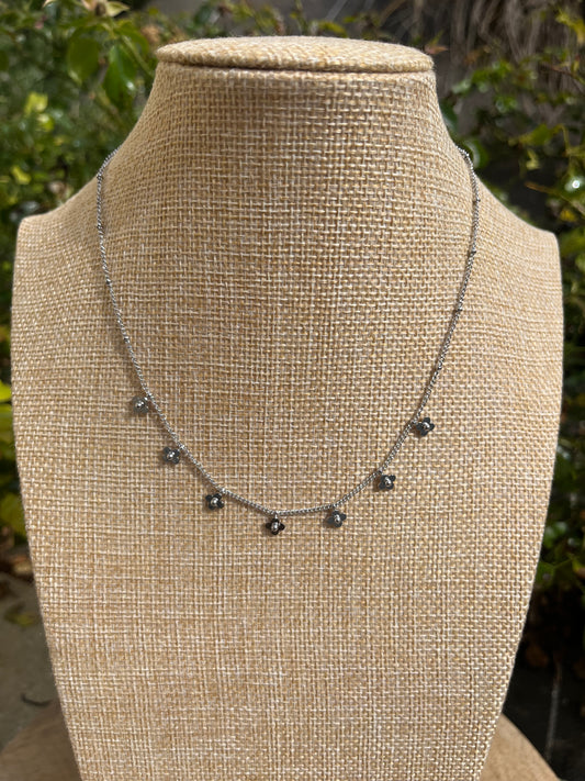Collier fleurs