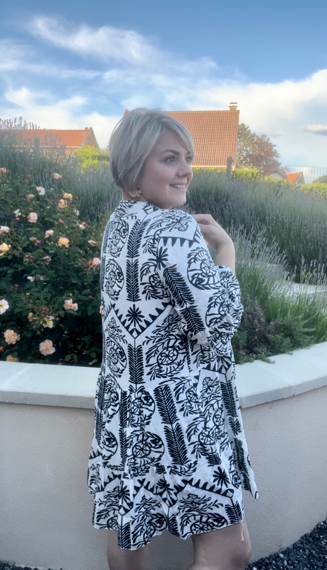 La robe motif aztèque