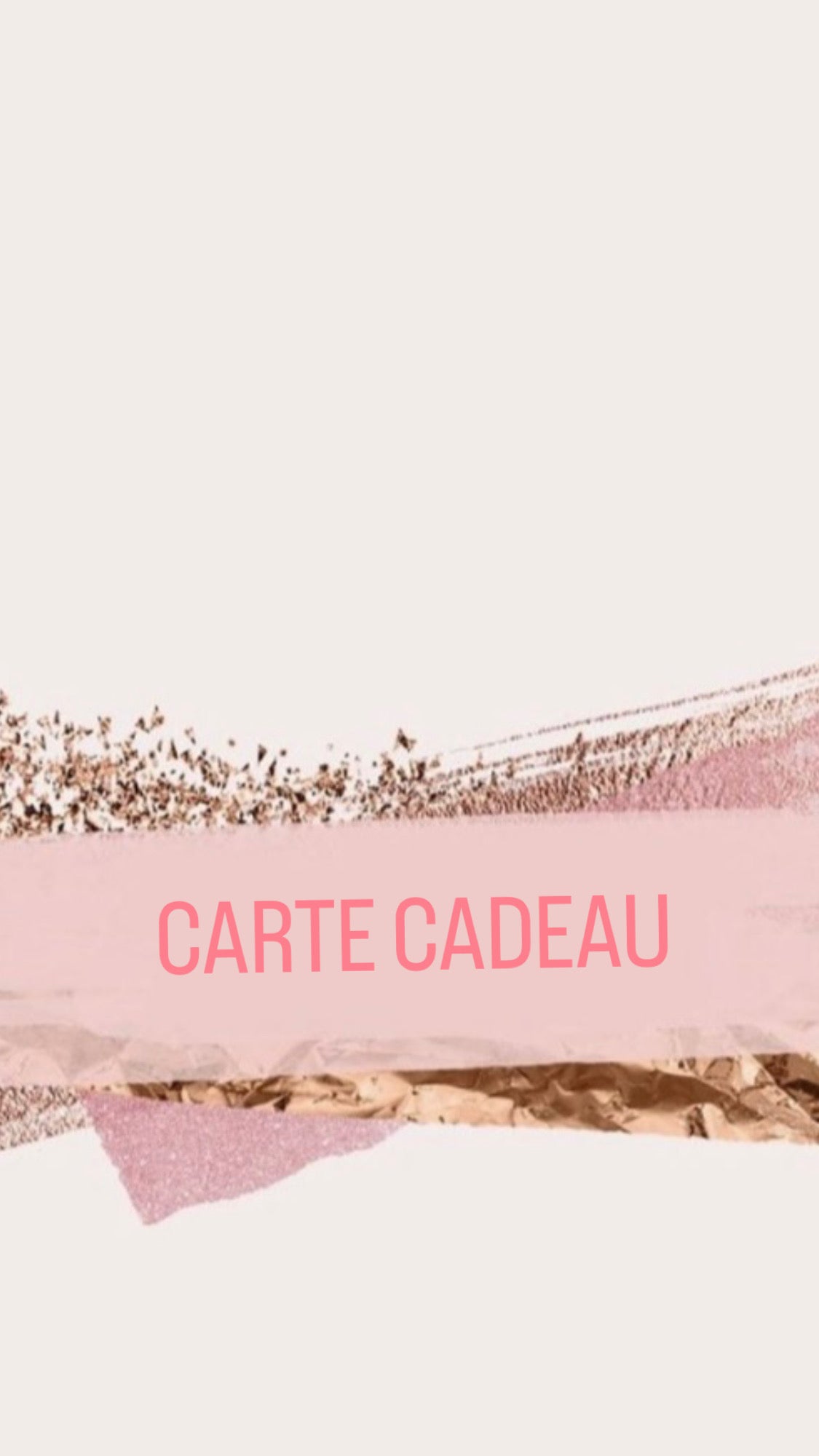 Carte cadeau