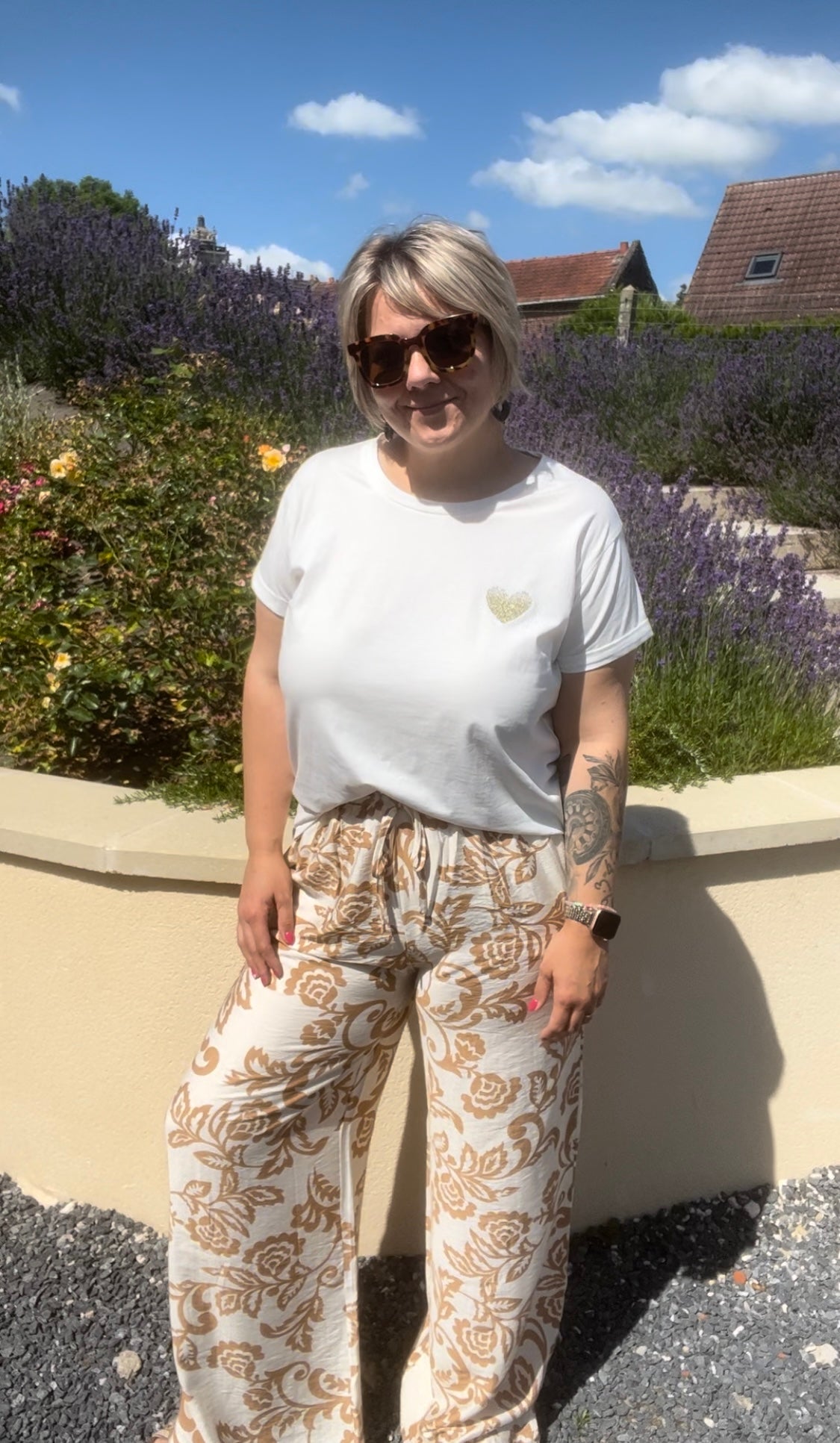 Pantalon palazzo Isa