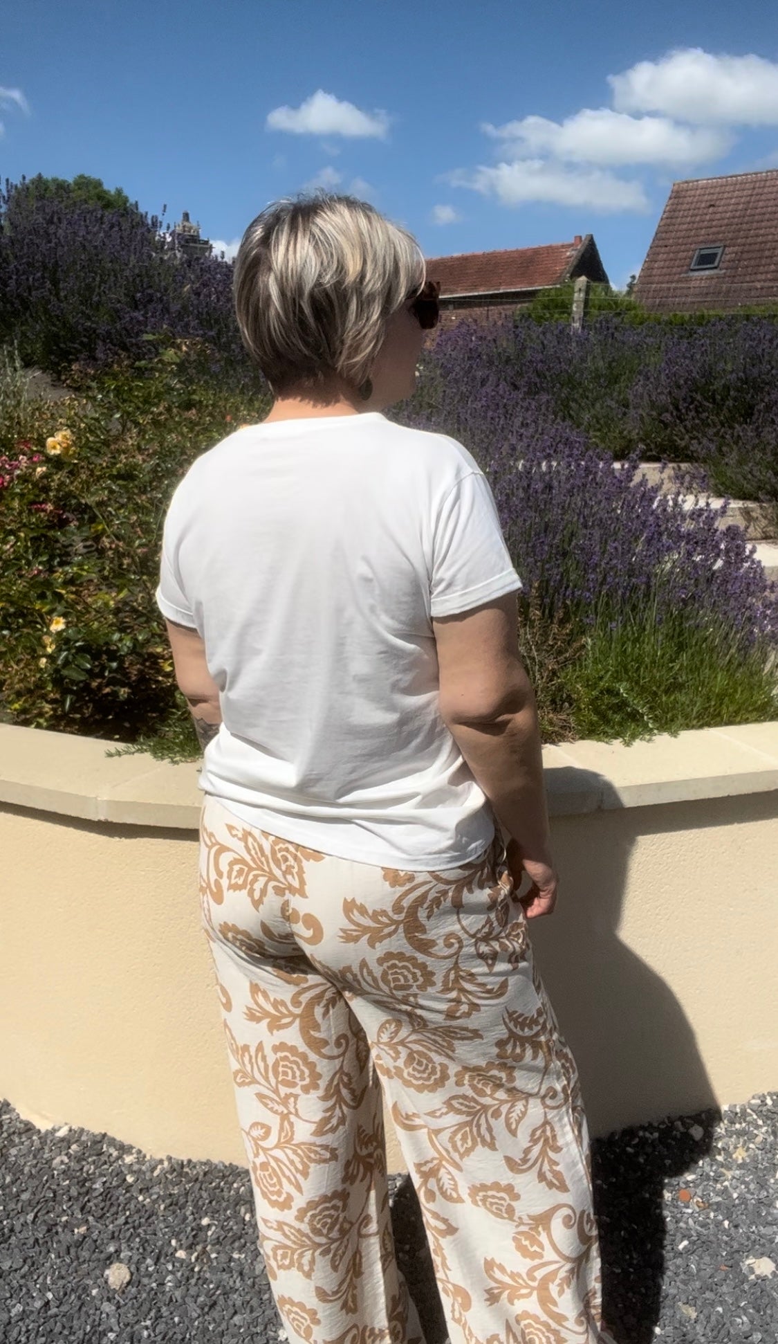 Pantalon palazzo Isa