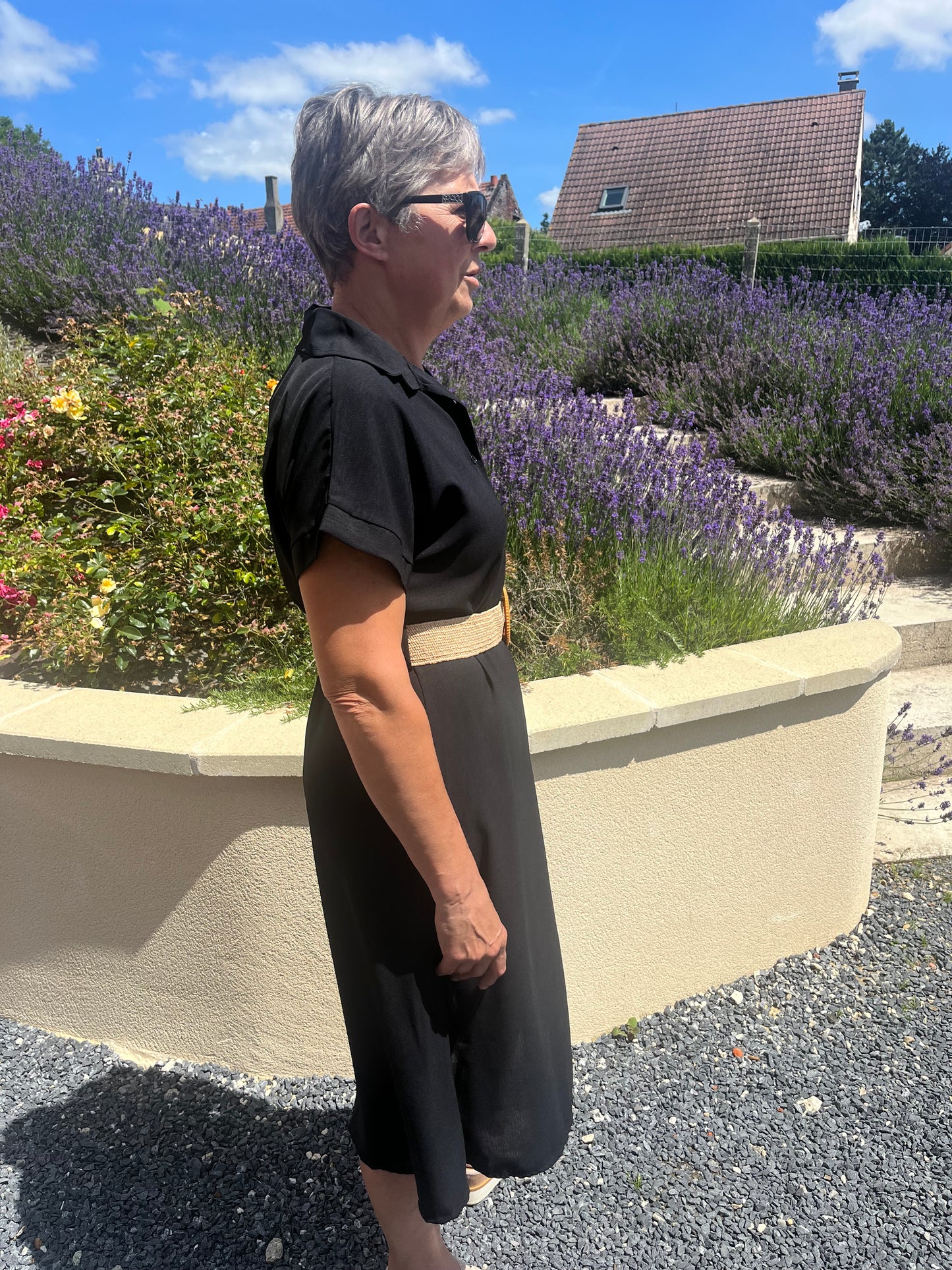 Robe ceinturé