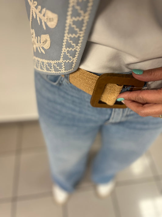 La ceinture boucle carré