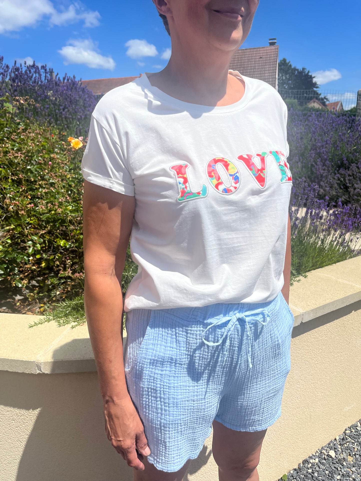 Short gaz de coton