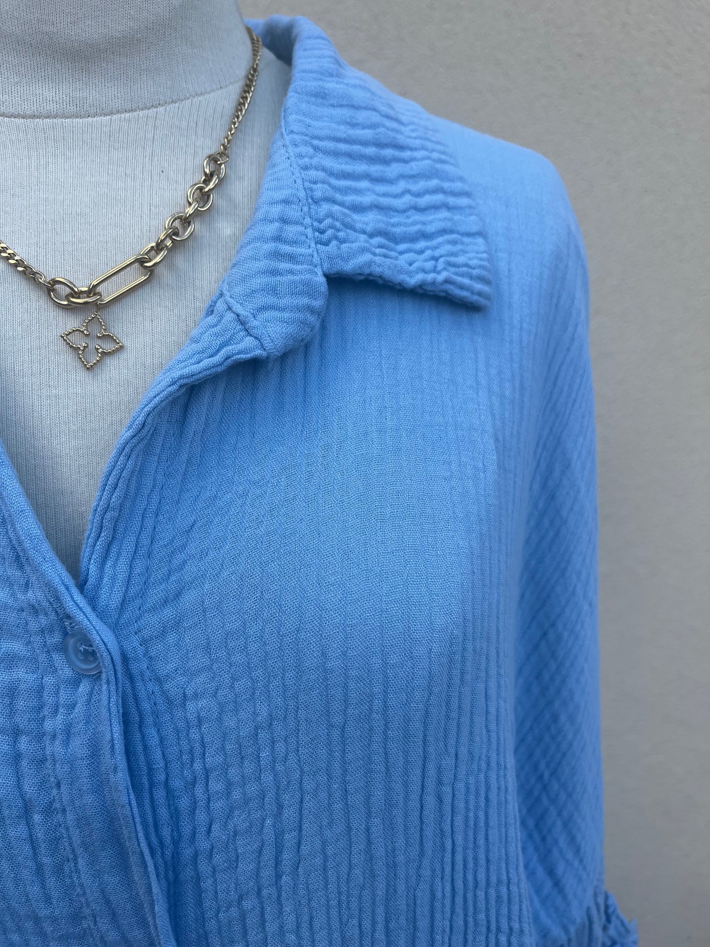 Chemise gaz de coton