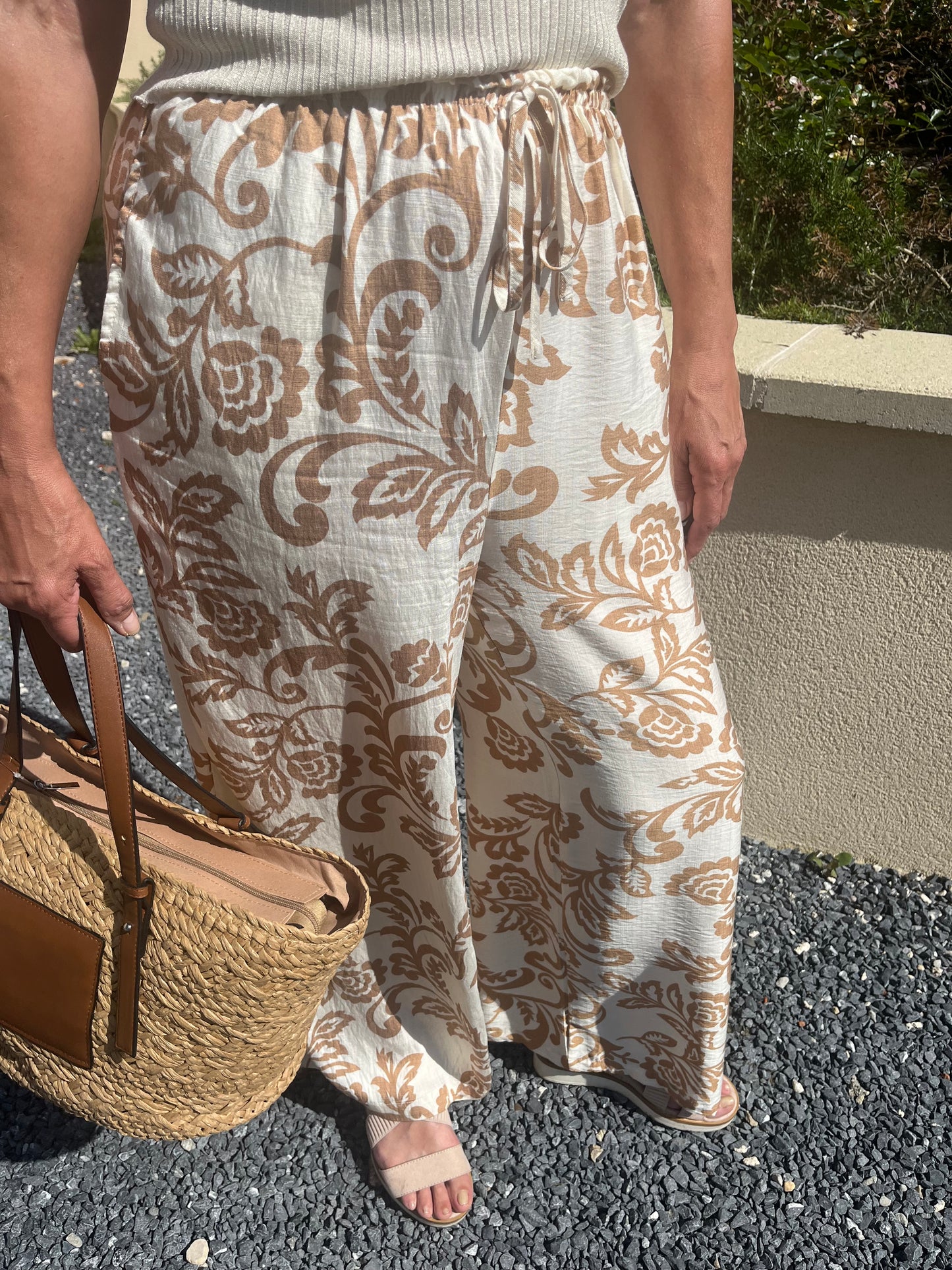 Pantalon palazzo Isa