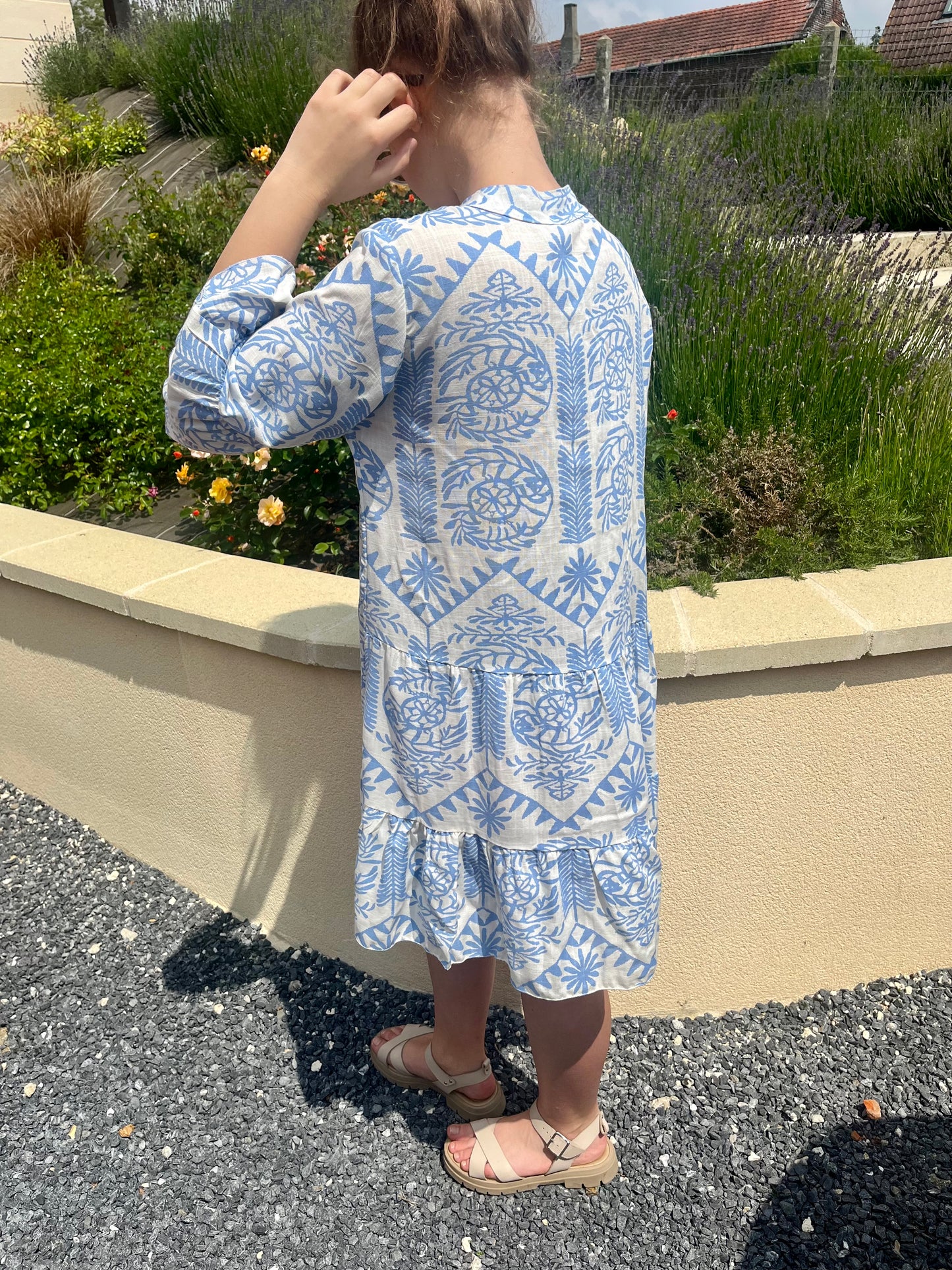 La robe motif aztèque