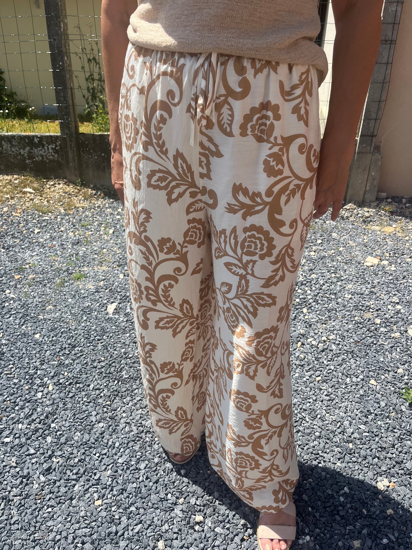 Pantalon palazzo Isa