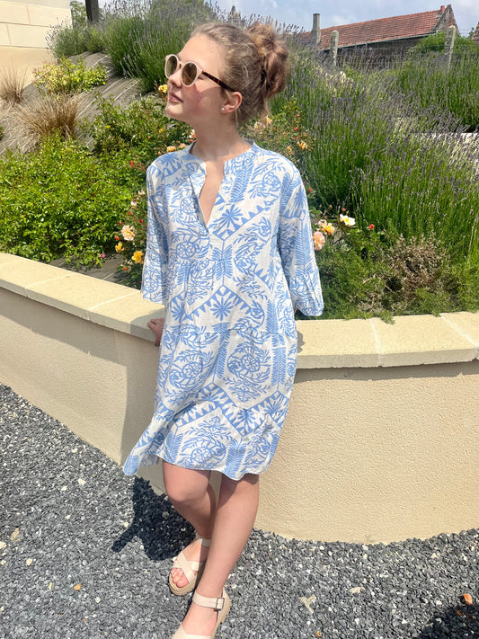 La robe motif aztèque