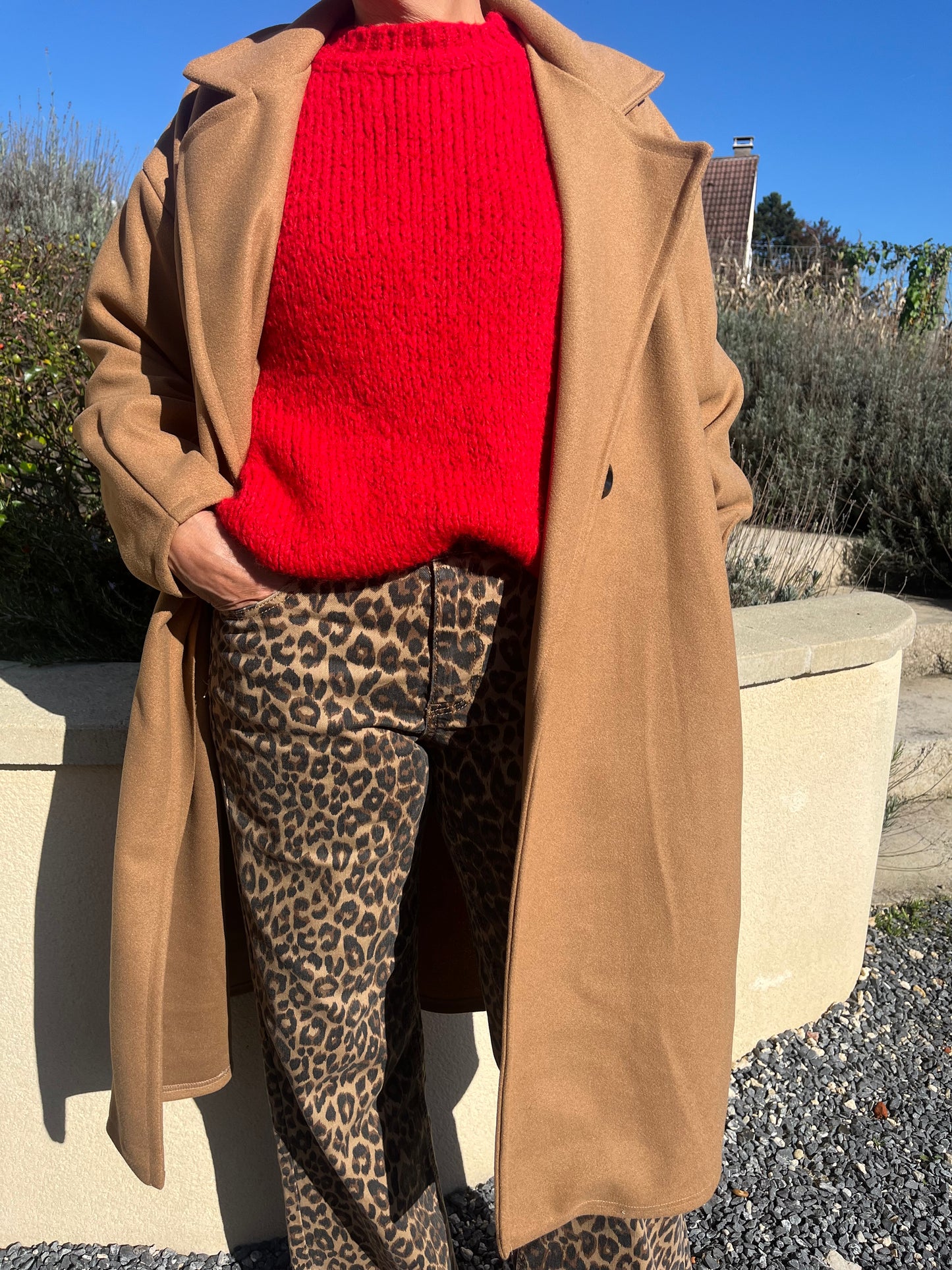 Manteau long loose